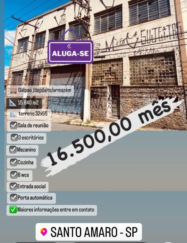 Galpão 15.840 m2